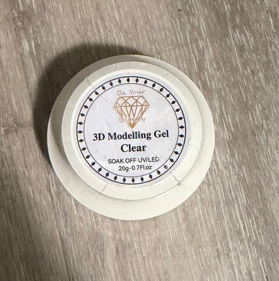 3d modeling gel clear